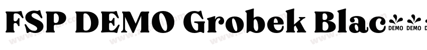 FSP DEMO Grobek Blac字体转换